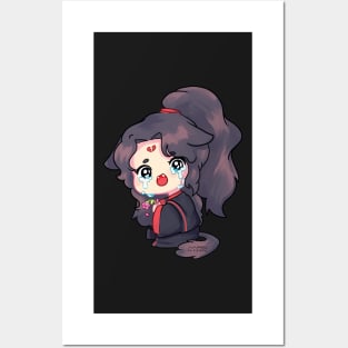 crying binghe Posters and Art